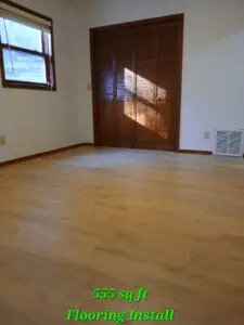 Vinyl Flooring Installation in Garfield