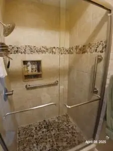 Shower Grab Bars Installation in Rogers