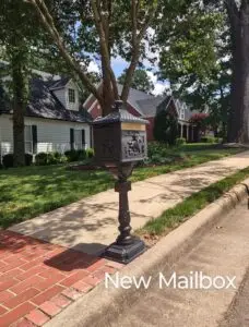 Mailbox Installation in Bentonville