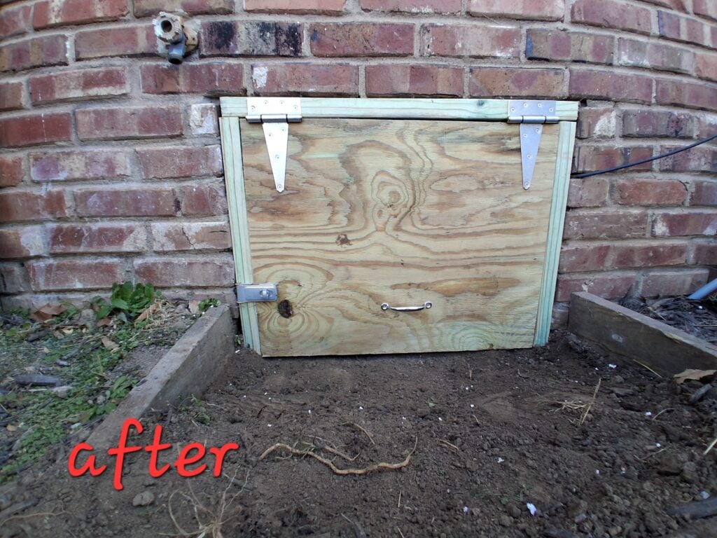 Crawl Space Door Repair in Rogers