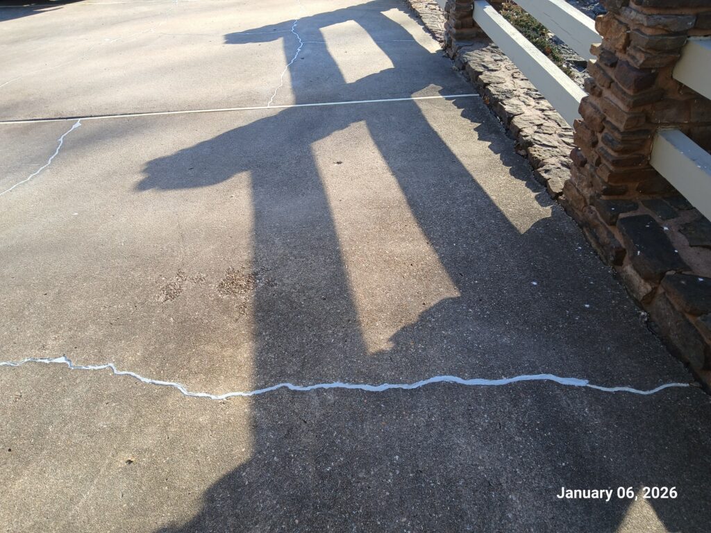 Driveway Crack Repair in Bella Vista