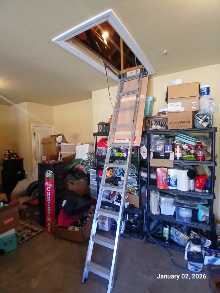 Attic Ladder Installation in Springdale