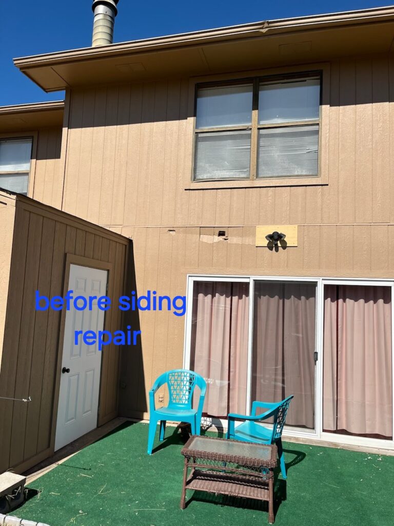 Siding Repair and Painting in Rogers