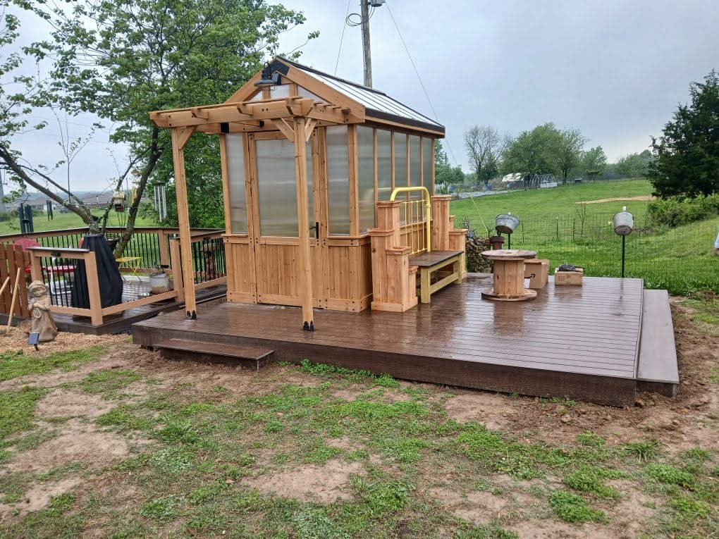 Composite Deck Construction in Bentonville