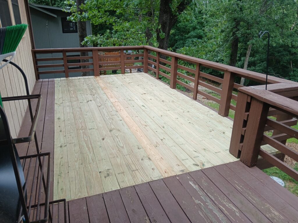 Deck Board and Support Post Replacement in Bella Vista — Bella Vista AR