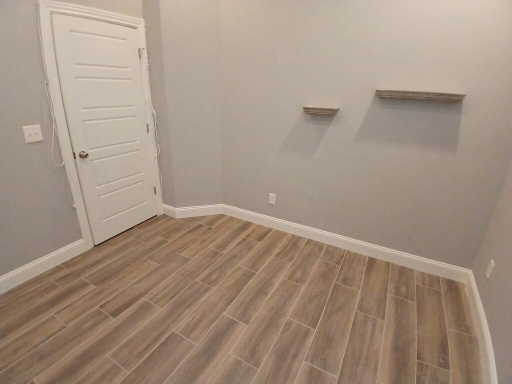 Interior Carpentry Repair and Installation in Bentonville — baseboard installation
