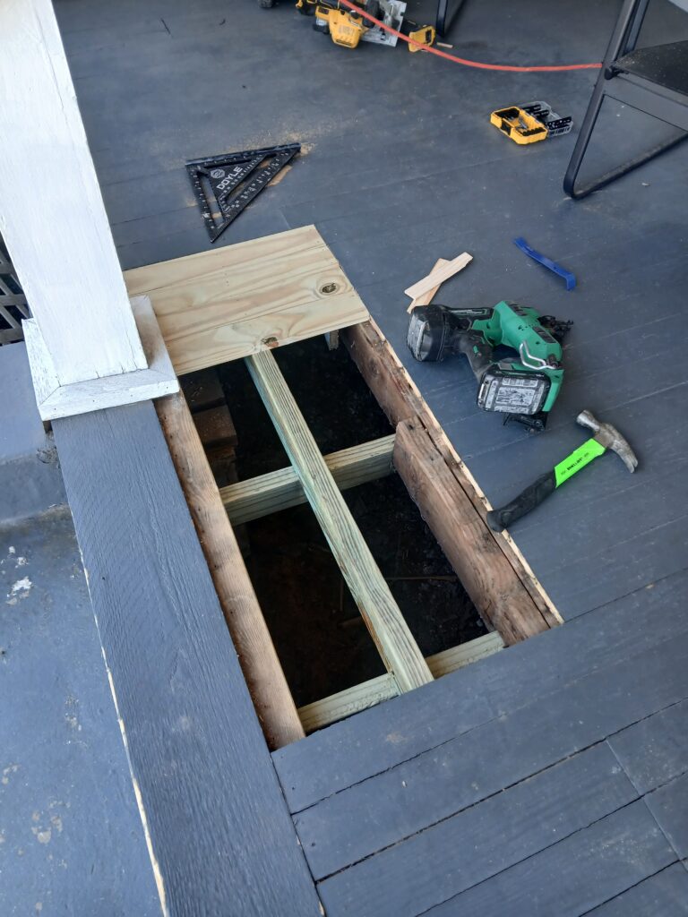 Rotten Deck Board Replacement in Rogers — Benton County