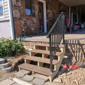 Dryer Vent Cleaning and Step Replacement in Bella Vista