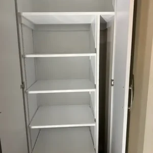 Custom Linen Closet Installation in Bentonville