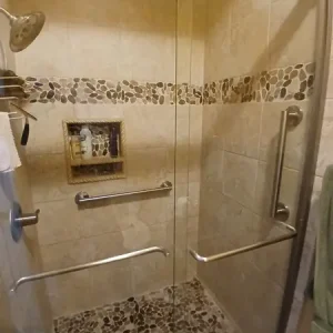 Shower Grab Bars Installation in Rogers